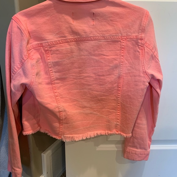 Kendall & Kylie Pink Jean Jacket - Picture 6 of 6